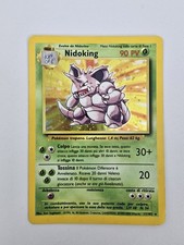 Pokemon Nidoking 11/102 Set Base Rara Holo Carta Buone Condizioni Anno 1999 Ita