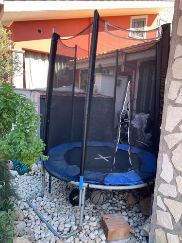 Trampolino elastico usato - trampolino,