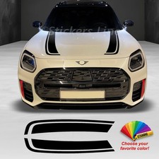 Adesivi cofano per Mini Countryman U25 20024 strisce cooper S JCW strisce M.5