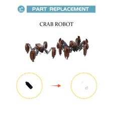 The 432 crab - robot, battle