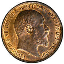 1902 Gran Bretagna 1 penny
