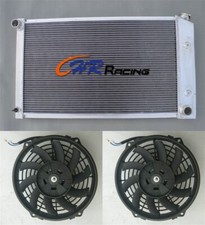 Radiatore + Ventole in Alluminio per Pontiac Firebird Trans Am V8 3.8L-7.5L 1970-1981 AT
