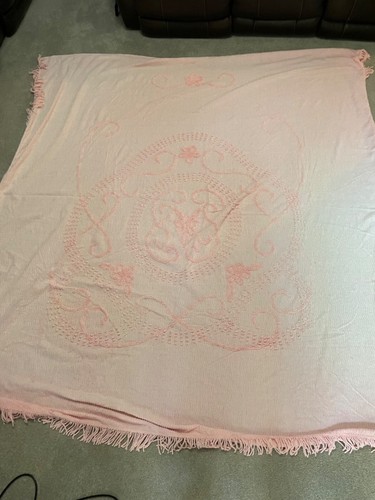 Copriletto vintage ciniglia - copriletto,