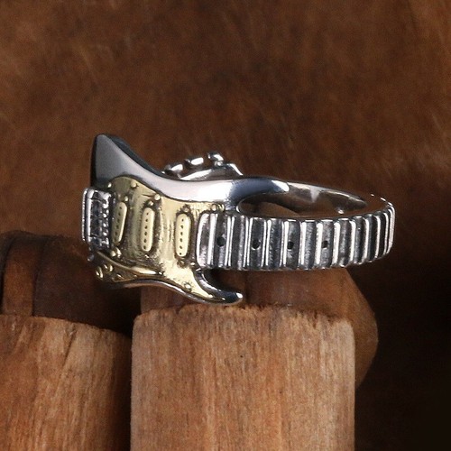 Anello chitarra uomo - anello,