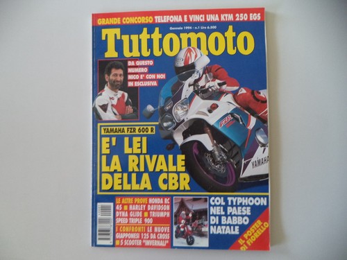 Tuttomoto 1994 honda rc - tuttomoto, 1/1994