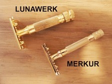 Rasoi di sicurezza vintage Lunawerk e Merkur