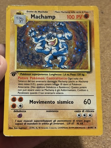 Machamp 102 holo prima - 8/102,
