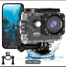 Wolfang action camera 4k 20mp