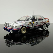 MCG 1:18 pressofuso Ford Sierra Cosworth 4x4, n.7, Mobil 1, Mondiali Rally, Montecarlo