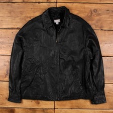 Vecchia giacca di pelle marina