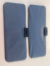 COPPIA ALETTE PARASOLE MARRONI FIAT PANDA PRIMA SERIE 1980-1985 (30-45-4X4)