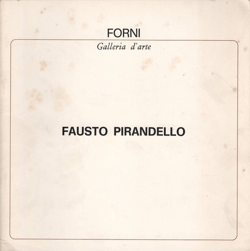 Fausto pirandello opere dal - pirandello,