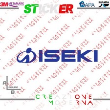 ADESIVO STICKER LOGO ISEKI