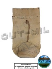 Sacca zaino borsone kaki militare Usato Originale Esercito Olandese