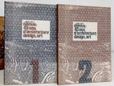 DOMUS 45 ANS D'ARCHITECTURE DESIGN ART 1928-1973 EXHIBITION LOUVRE 1973 