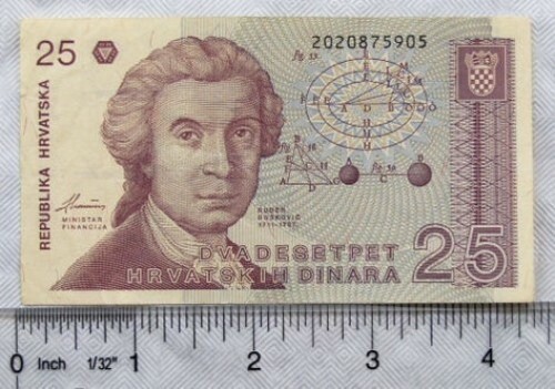 Banconota dinara republika - dinara,