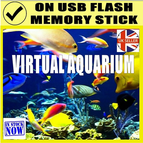 Relaxing virtual aquarium - relaxing, fish