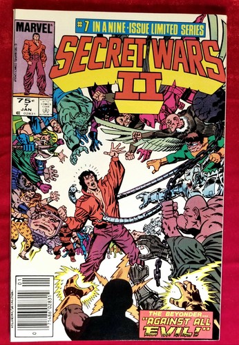 1986 secret wars 7 - wars, #7
