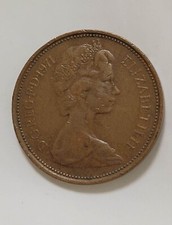 Moneta 2p inglese Elisabetta