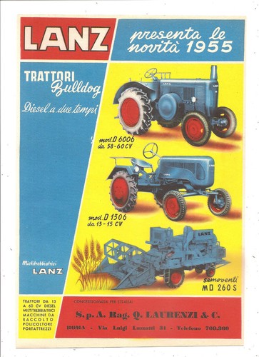 Lanz novità 1955 trattori - lanz_novità, 1955_trattori