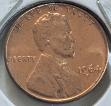 US One Cent, 1964-D, Lincoln
