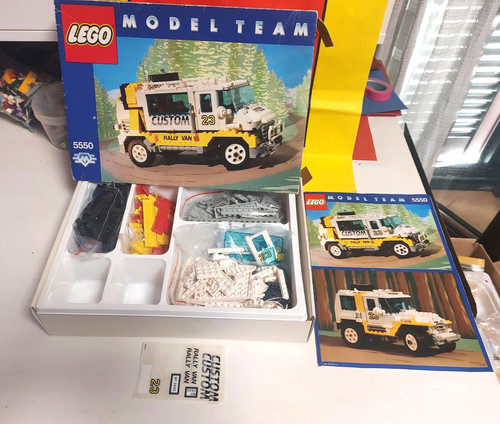 Lego model team 5550 custom - model,