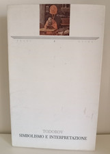 Tzvetan Todorov Simbolismo e interpretazione Guida Editori 1ª edizione 1986
