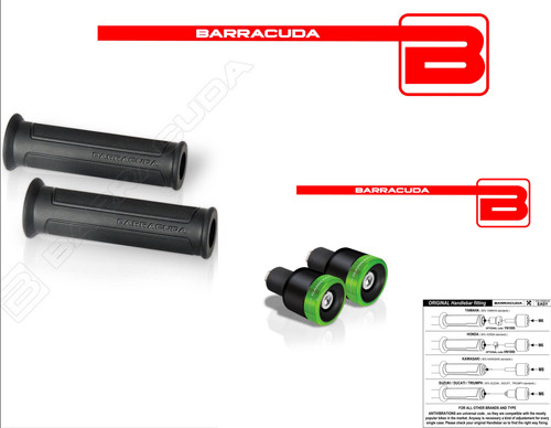 Barracuda manopole basic - manopole,
