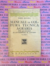 Book libro MANUALE DI COLTURA