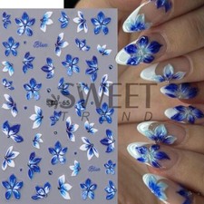Adesivi nail art fiori pizzo