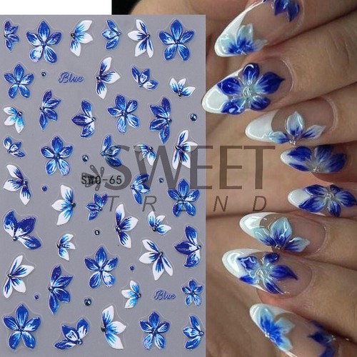 Adesivi nail art fiori - , pizzo