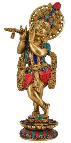 Whitewhale brass lord krishna - whitewhale,