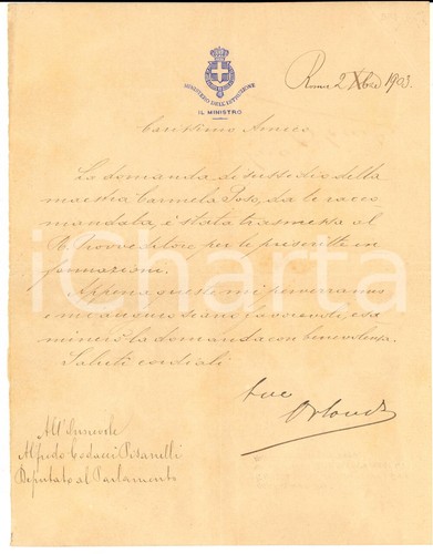 1903 roma vittorio - roma, emanuele