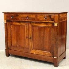 CREDENZA Impero - IN NOCE - EPOCA 800 - RESTAURATA