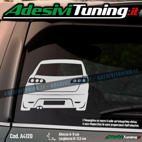 Adesivo profilo posteriore - adesivo,