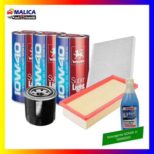 Kit tagliando fiat panda 2 - kit,