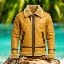 Giacca invernale uomo pelle