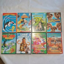 LOTTO 8 DVD CARTONI BAMBINI