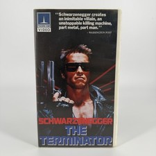 The Terminator 1984 Thorn EMI Video VHS Rare Hard Case Clamshell MINT NON RENTAL