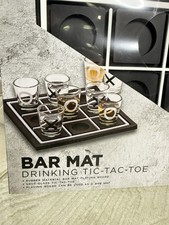 Tappetino da bar set gioco tic