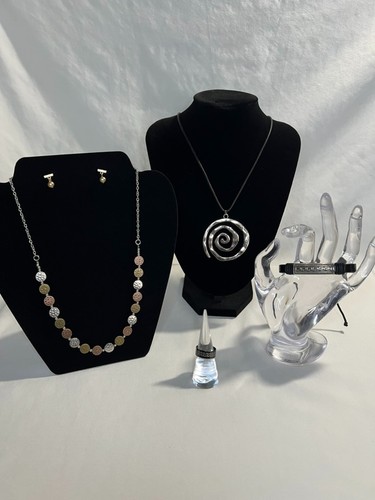 Set gioielli metallo misto - set, in