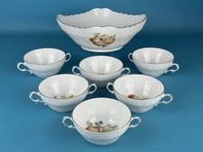 Richard Ginori Servizio Da Frutta Macedonia X6 Porcellana “Vecchio Ginori”