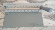 RILEGATRICE FORATRICE IBICO COMBMAN DESKTOP COMB BINDER USATA OTTIMA VEDI...