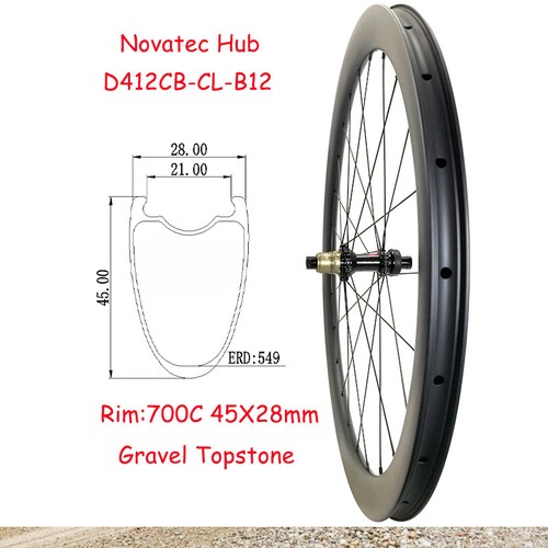 Ruota posteriore carbonio - , 700c