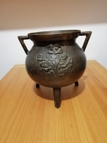Vaso antico bronzo dell - vaso, in