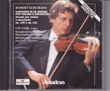 SCHUMANN CONCERTO VIOLINO OP. 105 OP. 121 CD UTO UGHI Amadeus E00365