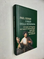 I VOLTI DELLA MENZOGNA - PAUL EKMAN - CDE - 1996