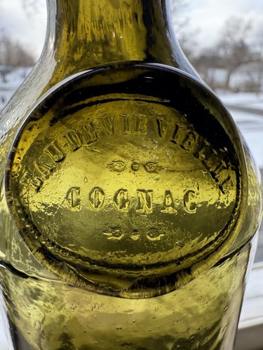 Bottiglia cognac francese - bottiglia,