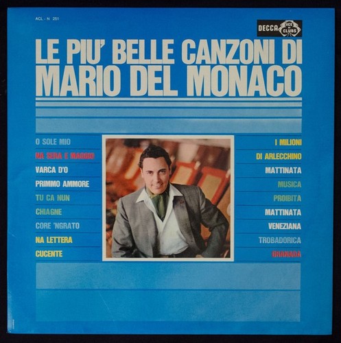 Mario del monaco le più - –,