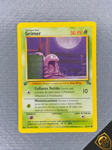 Grimer carte pokemon - 48/62,
